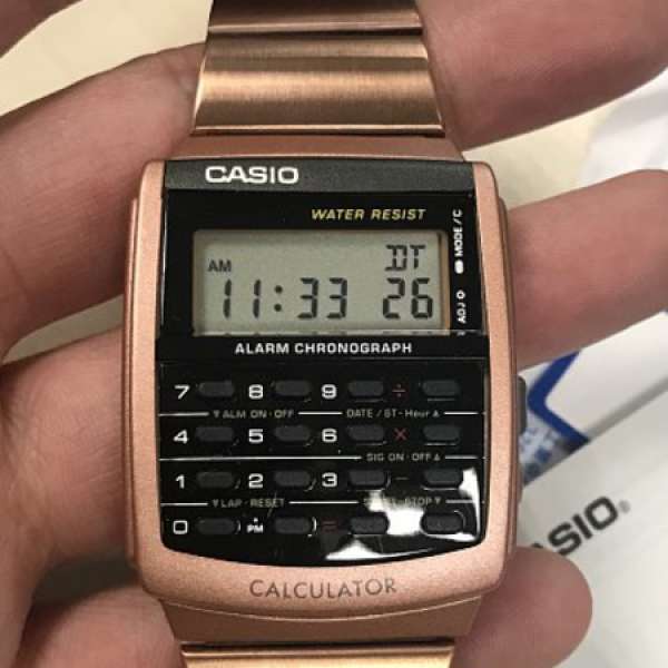 玫瑰金色Casio CA-506C-5ADF 行貨過保