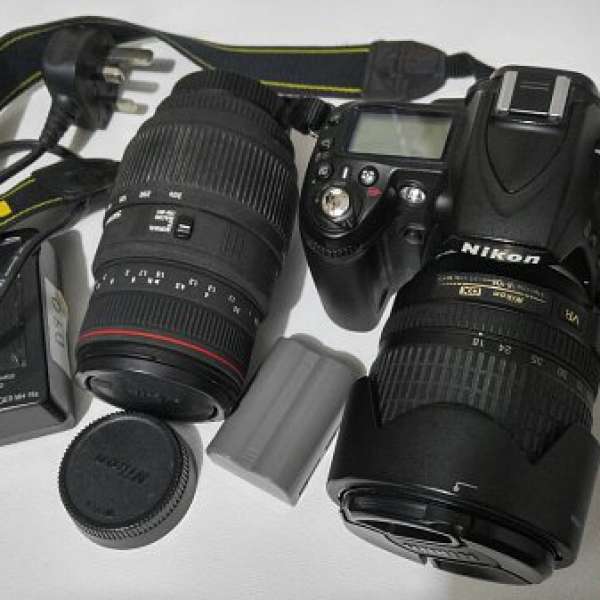 Nikon D90 18-105kit  Sigma 70-300 $1800