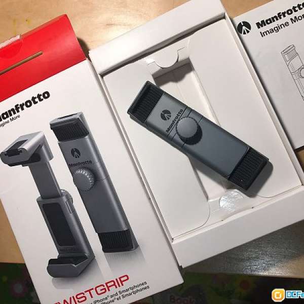 Manfrotto Twistgrip iphone7plus 手機夾連hotshoe