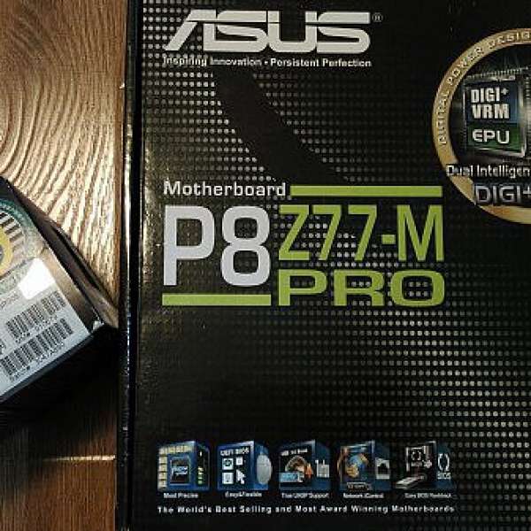 Intel i5 2500K，Asus P8Z77M-Pro 及主機零件