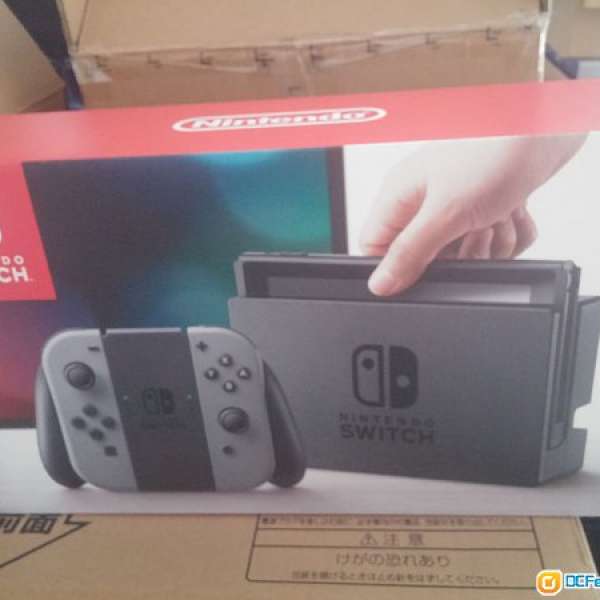 全新 日水現貨 Nintendo Switch 灰 淨機