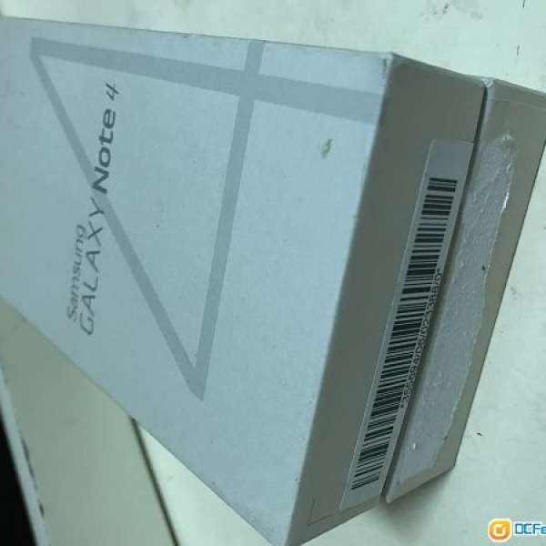 Samsung note 4 吉盒 空盒