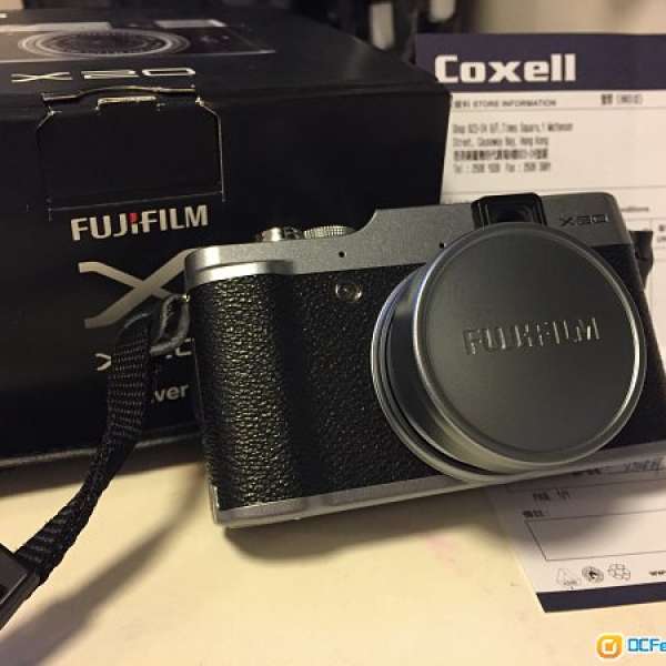Fujifilm FinePix X20 銀黑色 新淨行貨全套有盒齊