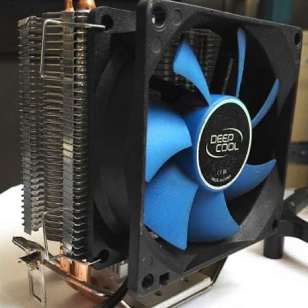 Deep Cooler CPU 雙銅管散熱風扇 Socket 775 115X AMD適用