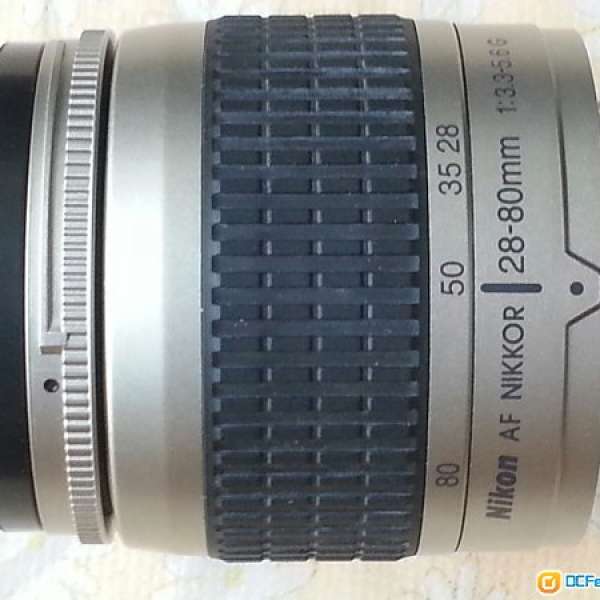Nikon AF Nikkor 28-80 f3.3-5.6G ( Silver ) FX for DF ,