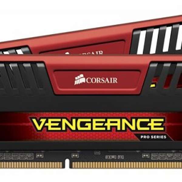 Corsair Vengeance Pro DDR3 2400MHz 16GB kit (8GB x 2) 紅色