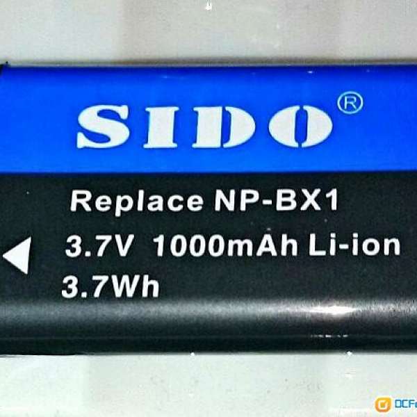 SIDO NP-BX1 鋰電 Sony RX100 代電
