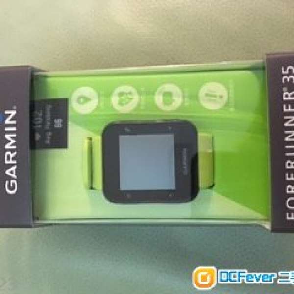 Garmin 35綠色錶帶99.99%新