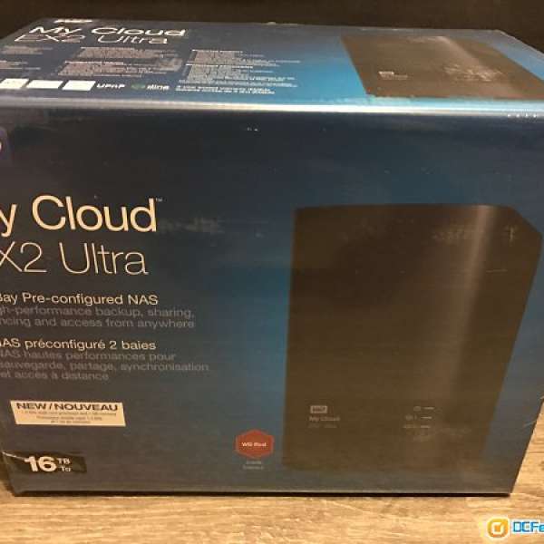 全新 WD My Cloud EX2 Ultra 16TB NAS