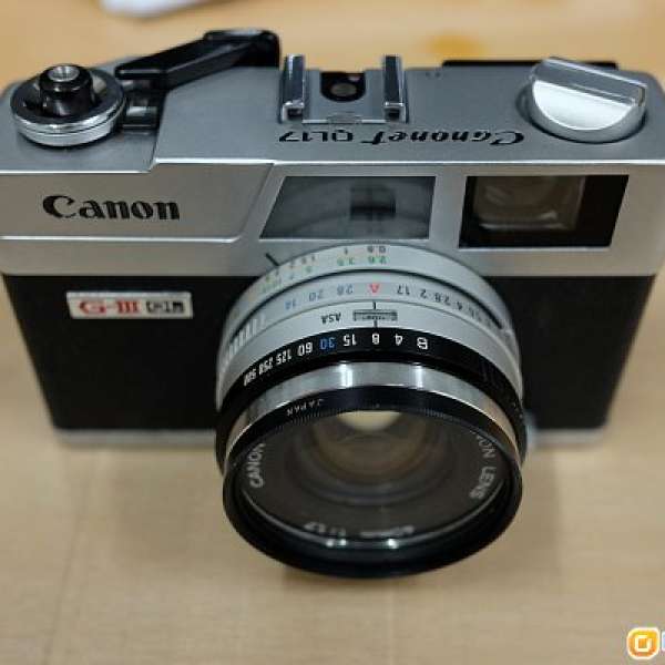 Canon QL17 GIII 菲林相機 全功能正常 七劍