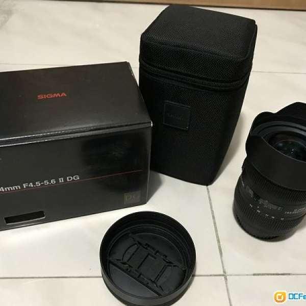 Sigma 12-24mm F4.5-5.6 II DG HSM Canon mount