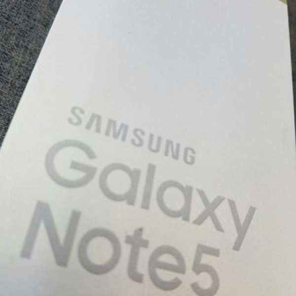 【全新未開封】Samsung Galaxy Note5 N9200 Dual Sim (32GB，金/銀/粉，港版，有單...