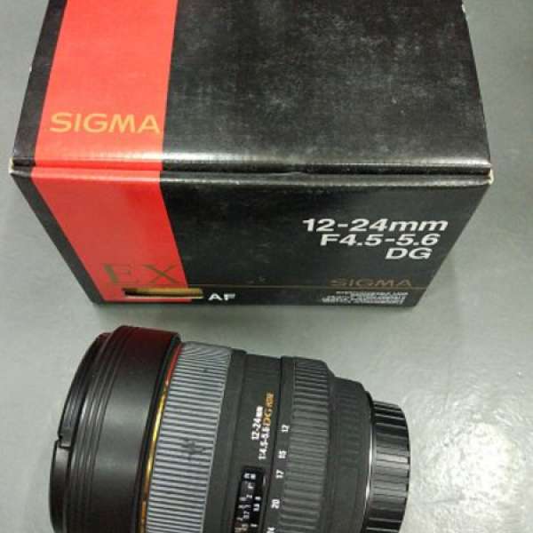 Sigma 12-24 mm f4.5-5.6  DG (第一代) for CANON