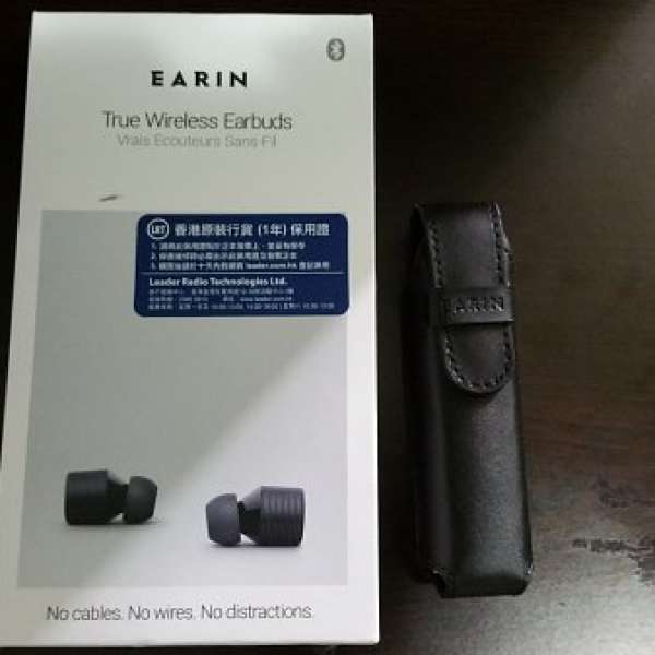 90%新 Earin Bluetooth 藍牙 無線 立體聲耳機