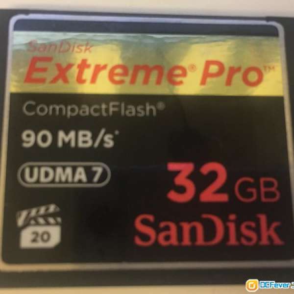 Sandisk 32G Extreme Pro CF (90MB/s)