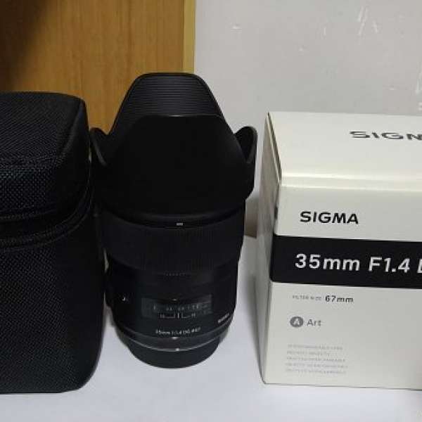 90%新 Sigma 35 f/1.4 Art 行貨 (Nikon Mount) [35 .4]