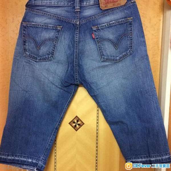 古著 Levis 501 修身短褲