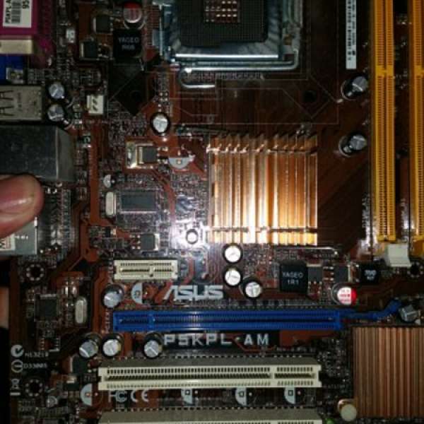 二手asus 華碩 P5KPL-AM motherboard 底板 Socket LGA775