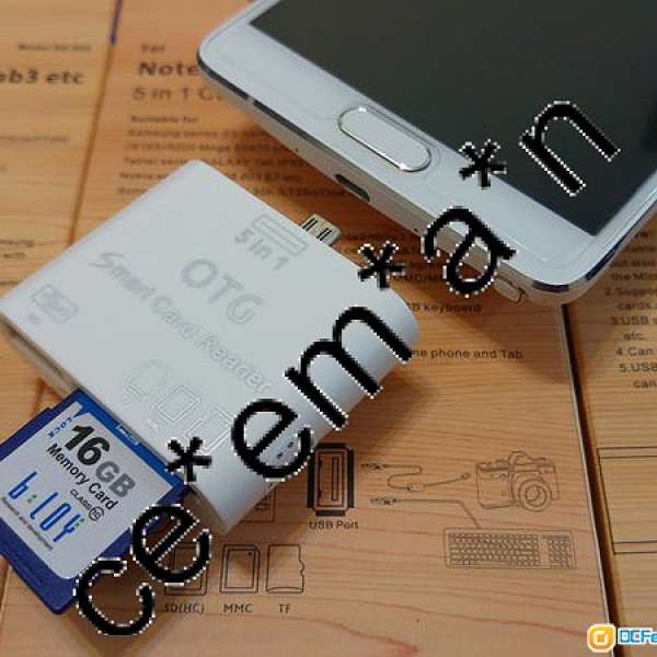 Canon 相機 android 手機直讀 micro SD卡 OTG Mirco USB 讀卡器 Card Reader J7 A7