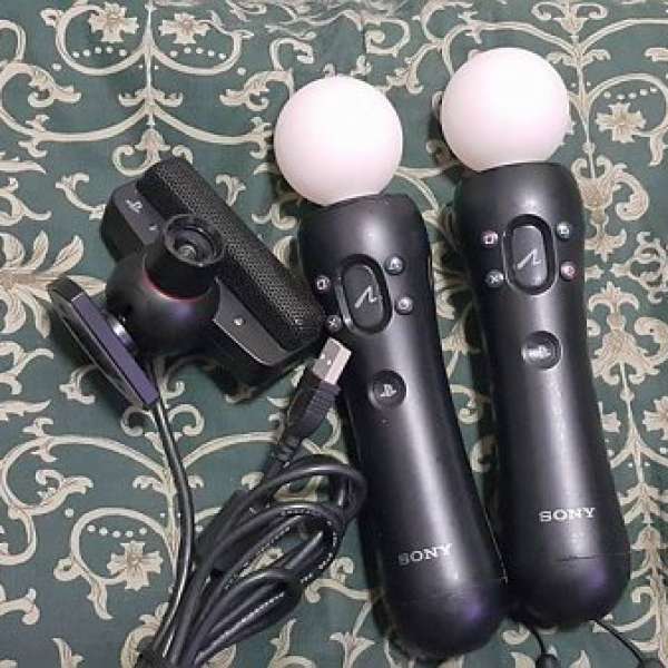 PS3 Move Motion Controller+Eye Camera 新淨