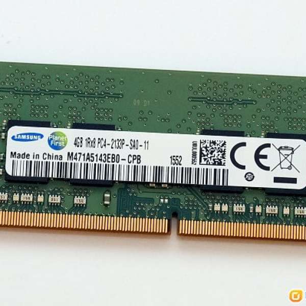 SAMSUNG DDR4 2133 Notebook RAM - 4 GB X 1