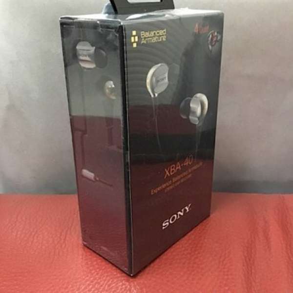 全新 Sony xba-40 四單元 耳機
