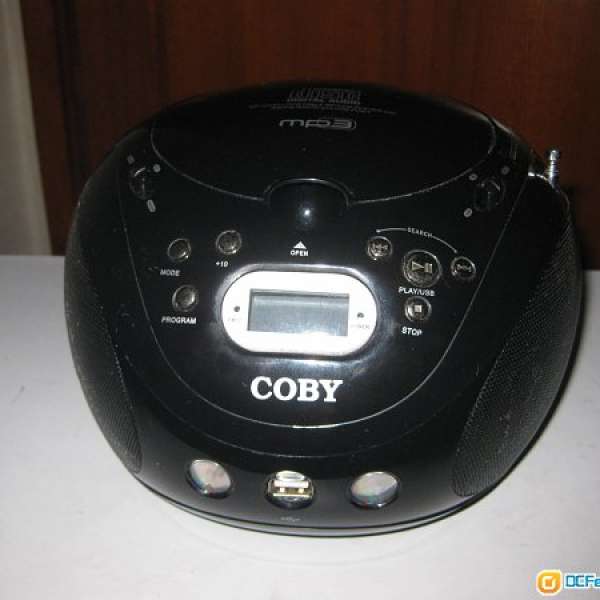 COBY Portable CD/MP3 Player