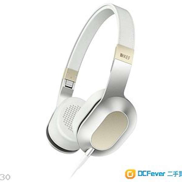 100% 全新白色 NEW KEF M400 Hi-Fi Headphones (原價$1880)