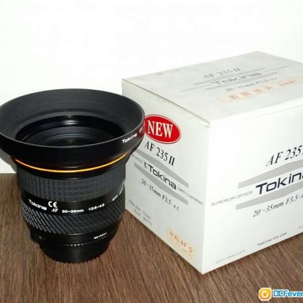 新淨Tokina AF235II (For Nikon) 。