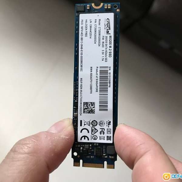 Crucial MX200 M2 SSD 250GB