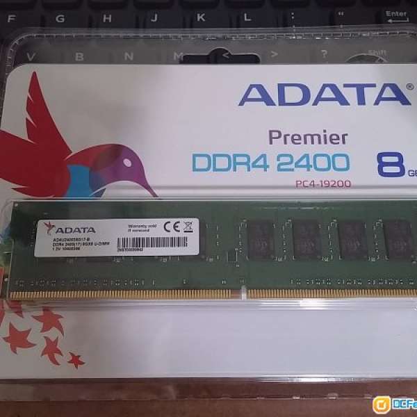 99% New Adata Premier DDR4 2400Mhz 8GB Ram