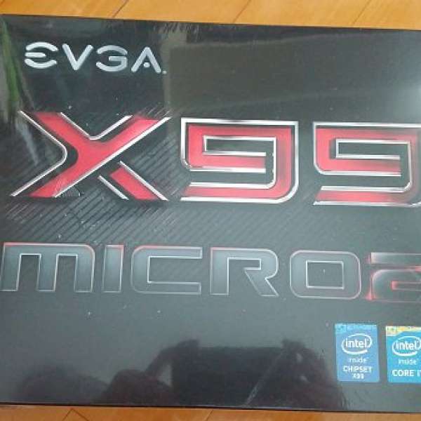 全新 EVGA X99 Matx 底板 (未開封)