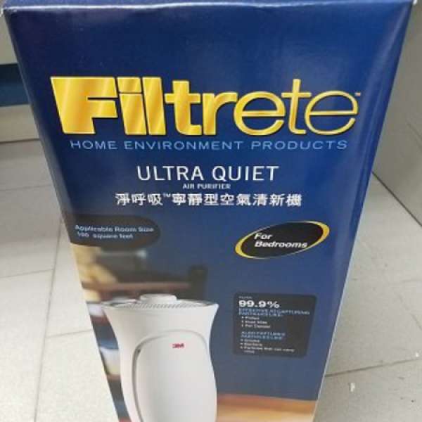 全新3M Filtrete™ 寧靜型空氣清新機