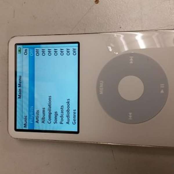 iPod classic 白色30gb