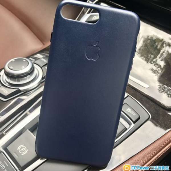 iPhone 7 Plus 午夜藍色皮套 Midnight Blue Leather Case IP7+ iPhone 7+