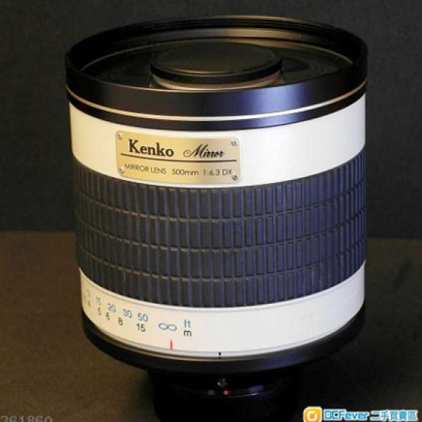 Kenko 500mm    F.6.3     Reflex  Lens. Nikon mount
