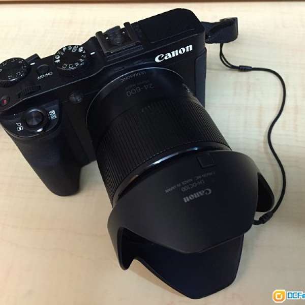 Canon G3X 連原廠遮光罩