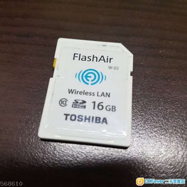Toshiba W-02 FlashAir 16GB WiFi SD CARD class 10