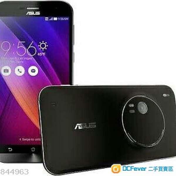 平放－全新行貨 Asus Zenfone Zoom, 128GB黑