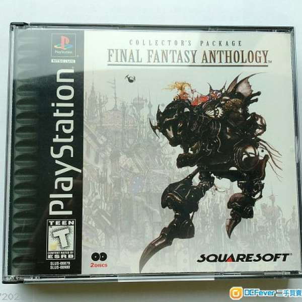 PS Final Fantasy Anthology Black Label Complete