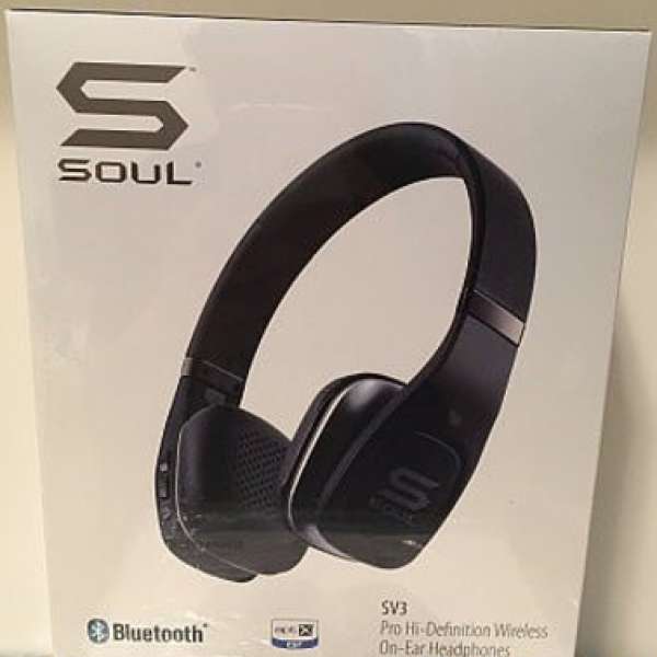 100% New SOUL Bluetooth Wireless 藍芽耳筒耳機 Headphone Earphone (Not Beats)