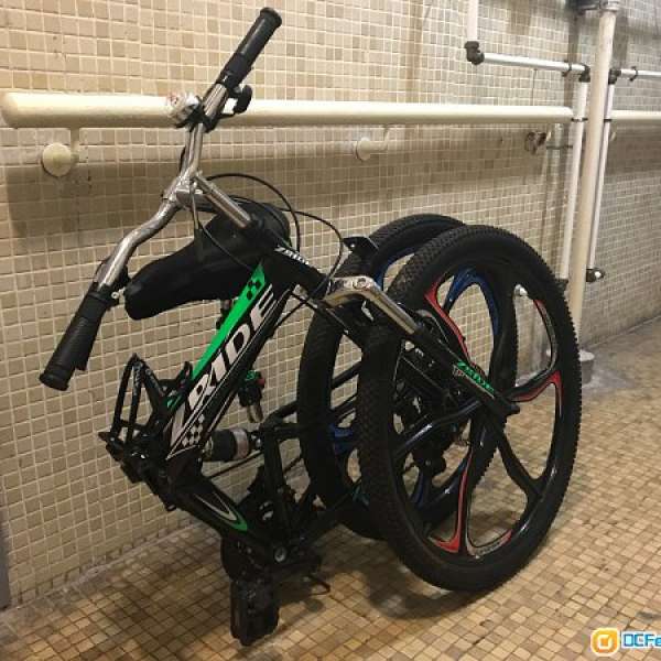 85%新 ZRIDE 26寸 24波 可摺疊 山地車