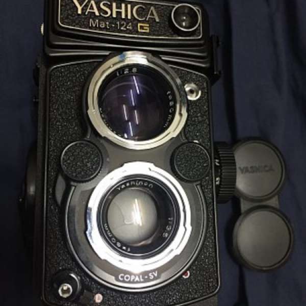 Yashica mat 124g 連close up lens、皮套及濾鏡