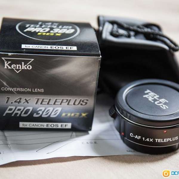 Kenko 1.4X Teleplus PRO 300 DGX 增距 (Canon 用)