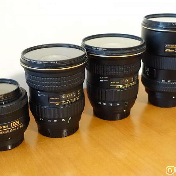 Nikon D7100/ 17-55 F2.8G/ 35 F1.8G/ SB-600/ Tokina 12-24/ Tokina 11-20