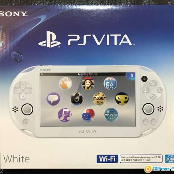 99.9%New Sony Psvita 2006 白色連 3 個 Games