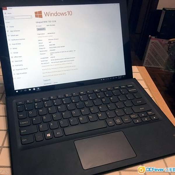 Lenovo IdeaPad Miix 700-12ISK M7 8GB Ram 256GB SSD 美水80%新 筆+鍵盤 二合一平...