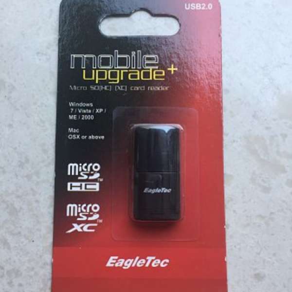 EagleTec SD / Micro SD card reader 100% 全新未開