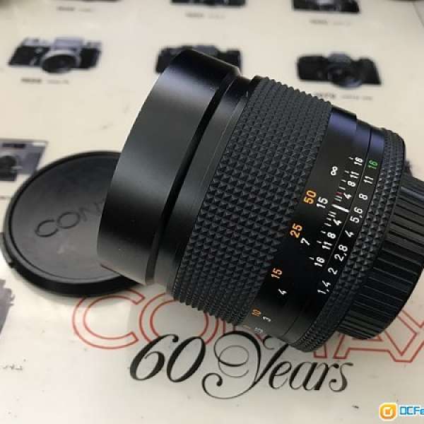 95% New Contax 85mm f/1.4 MMG Lens