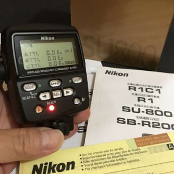 NIKON SU-800 無線閃燈指令器  SB800 SB900